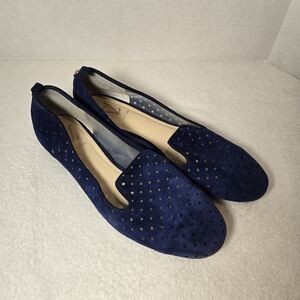Vero Cuoio Navy Blue Flats